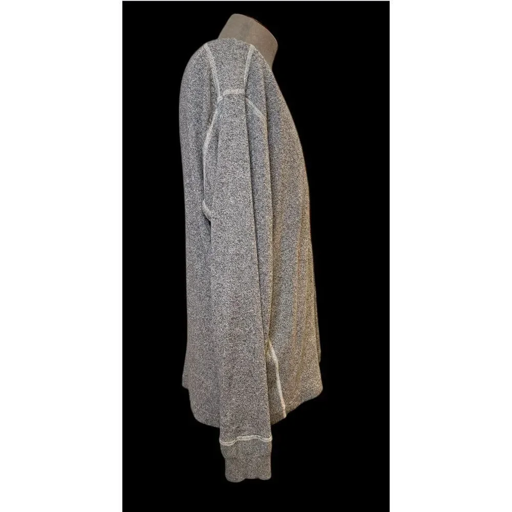 Polo Ralph Lauren Sweater Sz. XXL Long Sleeve Pullover Gray/Cream